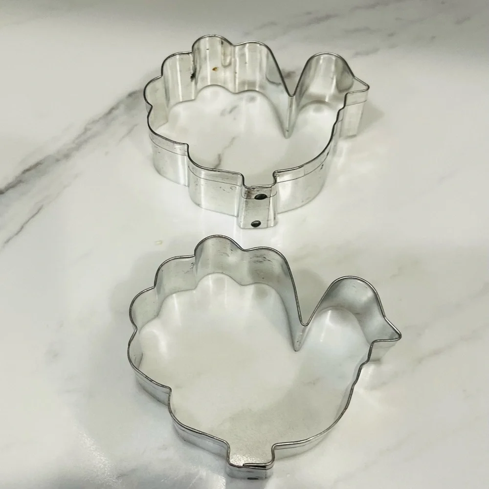 Vintage Cookie Cutter Bundle Set 19 Cutters Plastic and Aluminn Variety